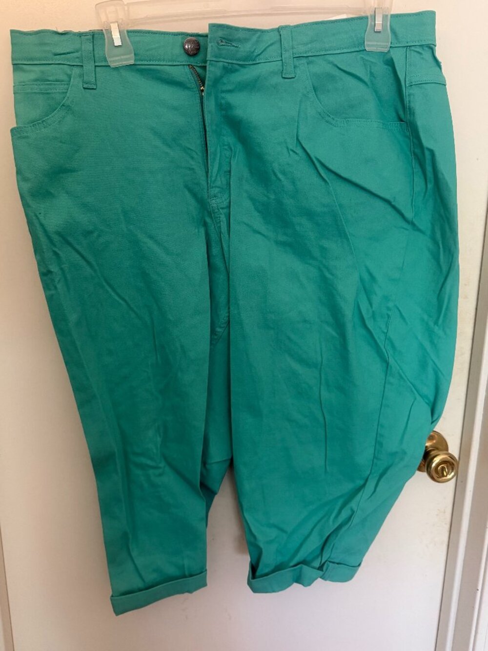 Riders by Lee Teal Capris W 20W
